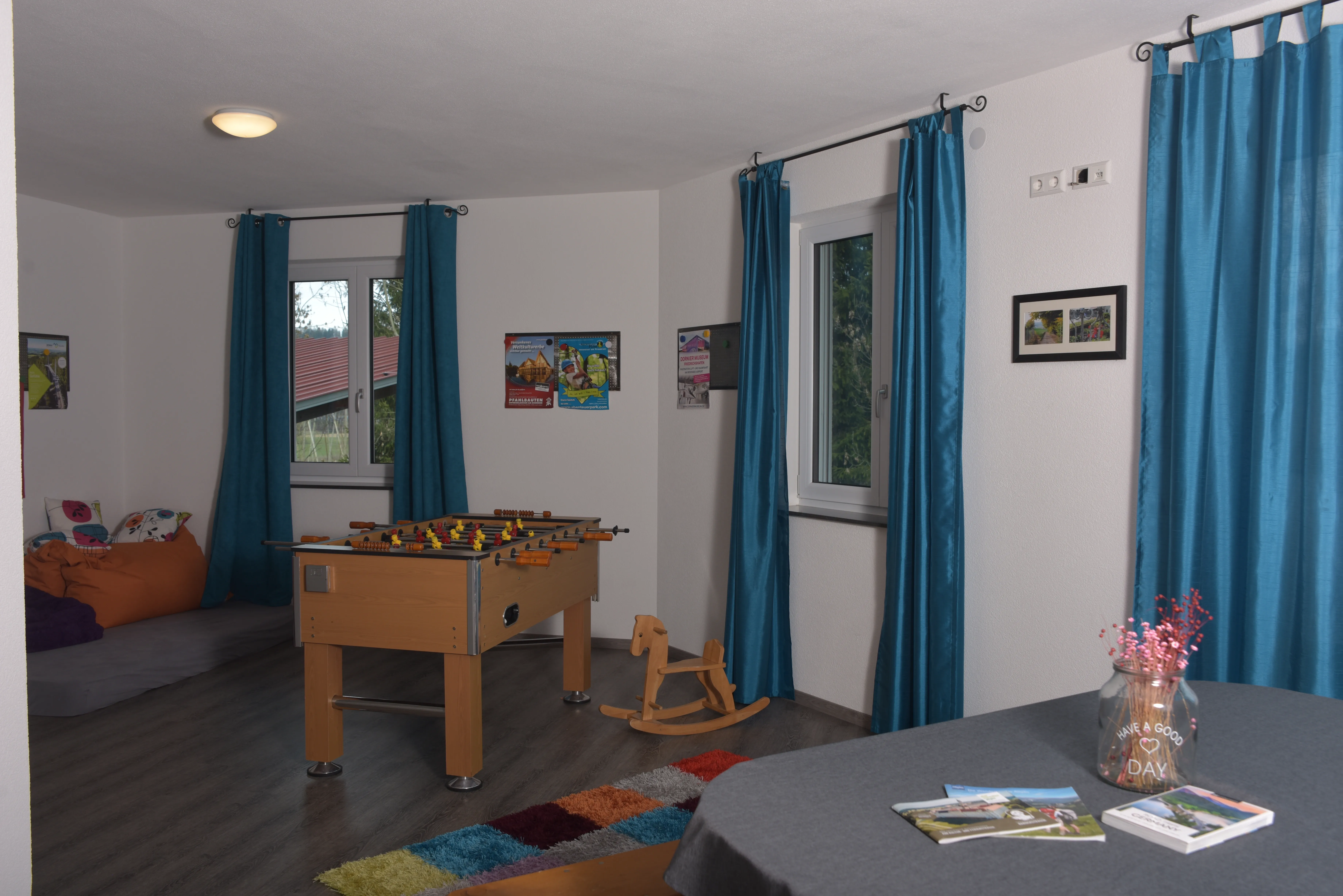 Der Aufenthaltsraum für alle Ferienwohnungen